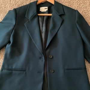 Dark Turquoise blazer size 14